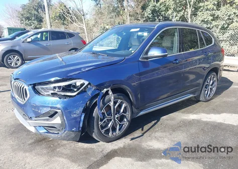 2021 BMW X1 Sdrive28I z USA, uszkodzony, nr VIN WBXJG7C01M5U36310
